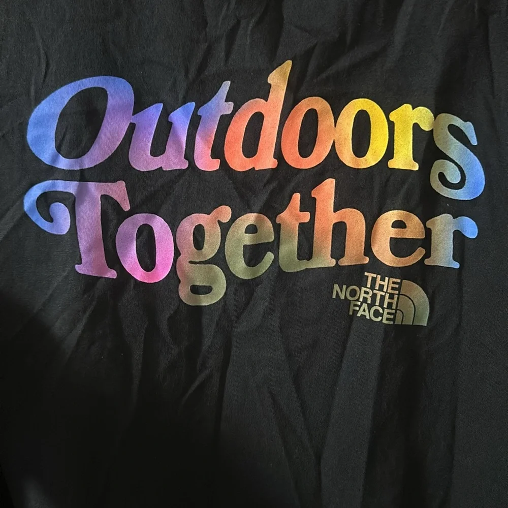 The North Face Pride OUTDOORS TOGETHER Graphic Tank Top: BLACK: NEW WITH TAGS:XL_3
